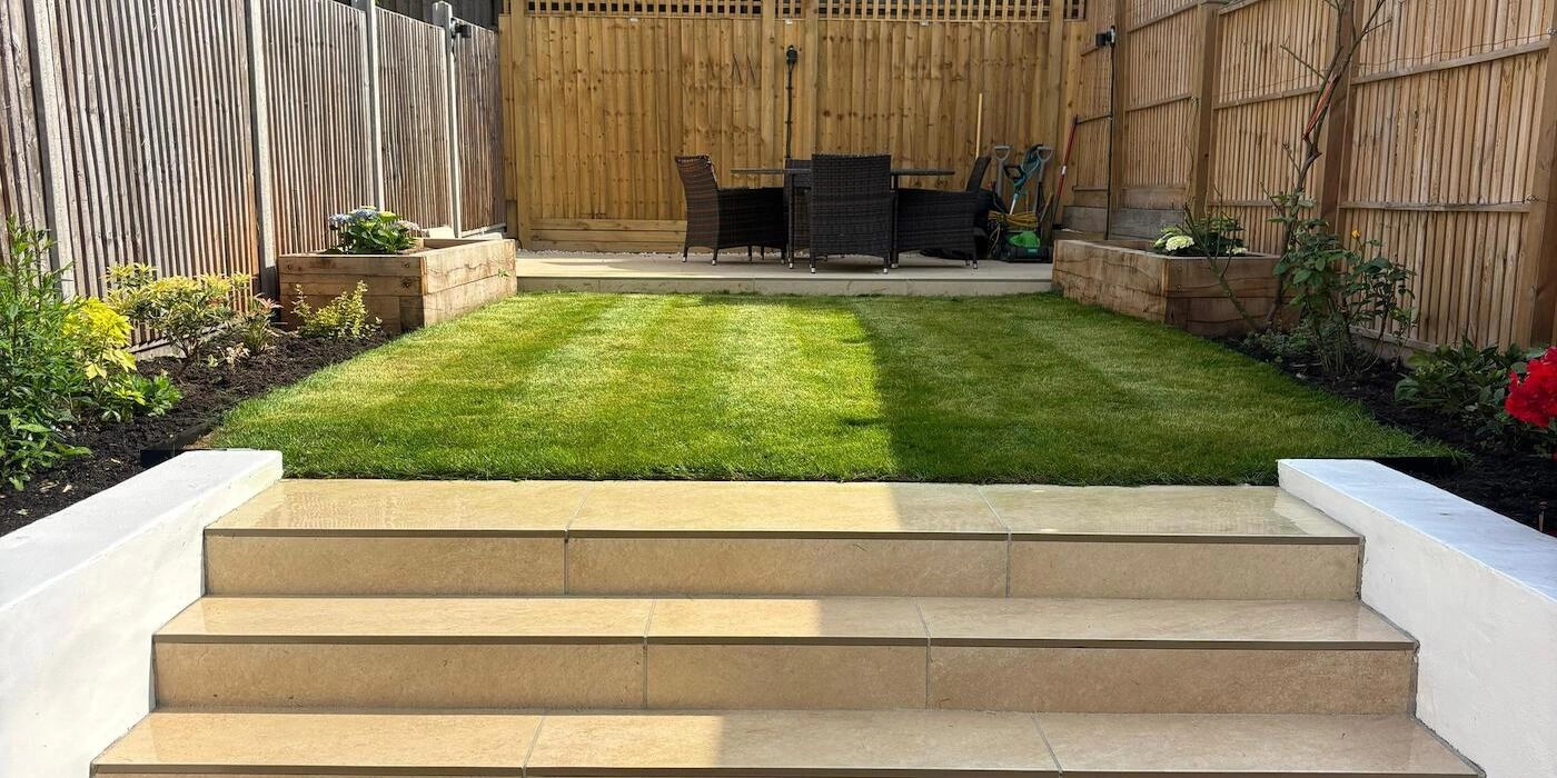 earlsfield london garden after tidy and restyle complete