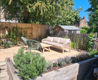 garden for entertaining