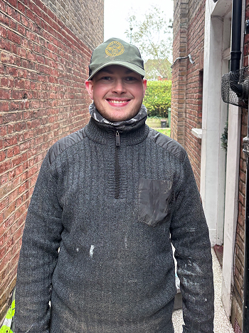 Joshua, member of the Bee's Knees Gardening and Landscaping team.